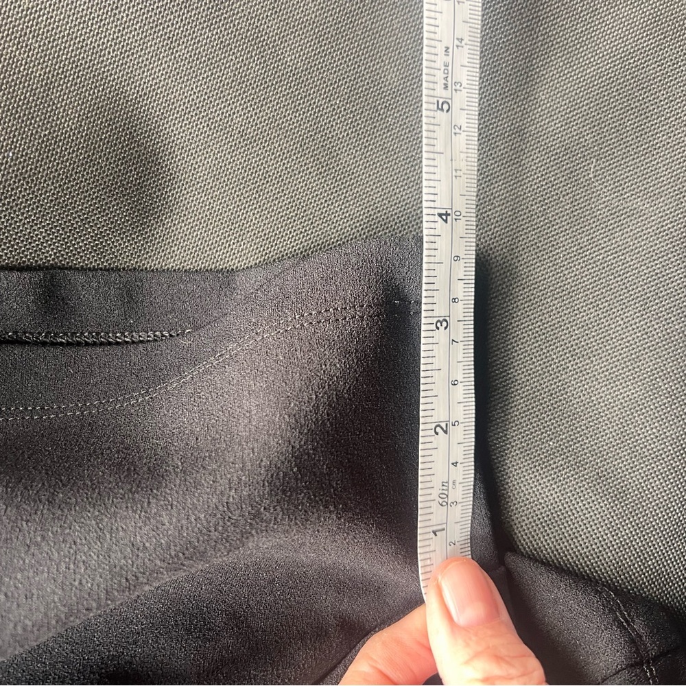 LOFT NWT Black Women's Shorts w/ Tie Front Large - Picture 3 of 6